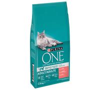 Purina ONE Adult Salmone & Cereali integrali Crocchette per gatti - Set %: 2 x 9,75 kg
