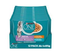 PURINA ONE Appetito Difficile Cibo Umido per Gatti Adulti Filettini con Pollo