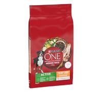 PURINA ONE | Attivo | Cane adulto di medie e grandi dimensioni > 10 kg | Crocchette ricche di proteine | Aiuta a mantenere muscoli forti e un livello sufficiente di energia | Pollo | Borsa | 7 kg