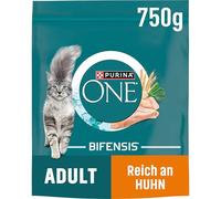 PURINA ONE BIFENSIS cibo per gatti per adulti, secco, ricco di pollo, confezione da 6 (6 x 750 g)