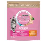 PURINA ONE BIFENSIS JUNIOR POLLO E CEREALI INTEGRALI 450G