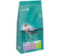 PURINA ONE BIFENSIS SENSITIVE | Tacchino e Riso, crocchette per gatti, confezione da 6 x 1,5 kg