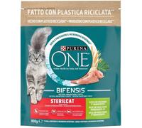 PURINA ONE BIFENSIS STERIL CAT GATTO 2X800 CROCCHETTE TACCHINO FRUM. CROCCANTINI