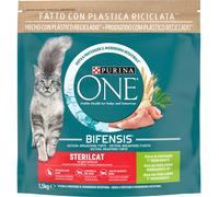 PURINA ONE BIFENSIS STERIL CAT GATTO CROCCHETTE TACCHINO 1,5KG CROCCANTINI 2025
