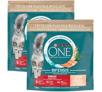 Purina One Bifensis Sterilcat Crocchette Gatti Trota e Frumento KIT RISPARMIO 2X1.5KG