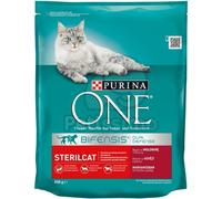 Purina One Bifensis Sterilcat crocchette per gatti con manzo 0,8 kg