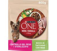 Purina One My Dog Is Controllo Del Peso Crocchette Tacchino 800gr