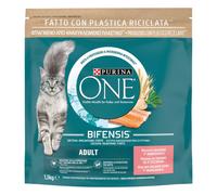 Purina One Cat Adult Bifensis ricco di Salmone - 1,5 Kg - Croccantini per gatti - 1° ORDINE? scegli lo sconto BZR5 / BZR20 + 200 punti fedeltà