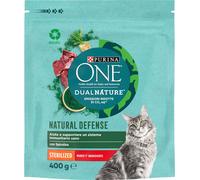 Purina One Cat DualNature Sterilizzato Crocchette Manzo 400G