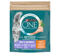 PURINA ONE Coat & Hairball al pollo 750 g