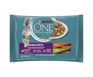 Purina One Difficult Appetite crocchette per gatti adulti 4 x 85 g