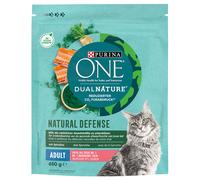 Purina ONE Dual Nature Salmone con Spirulina Crocchette per gatto - 650 g