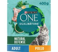 PURINA ONE Dualnature Natural Defense Crocchette per Gatti Adulti con Pollo e