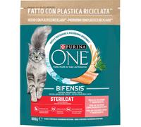 PURINA ONE Gatto Sterilised Salmone e Frumento 800G