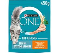Purina One Gatto Urinary Care - Confezione da 10 crocchette per gatti adulti, 450 g