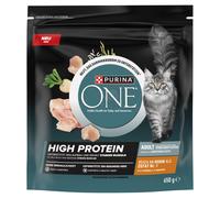 Purina ONE High Protein crocchette per gatti ad alto contenuto proteico - pollo 650 g