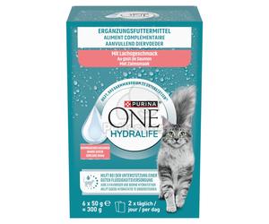 Purina ONE Hydralife bustine per gatti - salmone 6 x 50 g