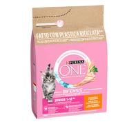 PURINA ONE Junior Crocchette per gatti - Set %: 2 x 2,8 kg