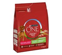 PURINA ONE MEDIUM/MAXI > 10kg Crocchette Cane Controllo del Peso Ricco in Tacchino e Riso - 2,5kg