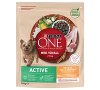 PURINA ONE Mini Active Pollo e Riso Crocchette per cani - 800 g