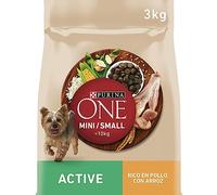 Purina ONE, Mini Active - Pollo e Riso per Cane Adulto