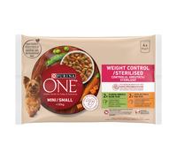 Purina One Mini bustine con tacchino per cani adulti piccoli 4 x 85 g