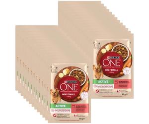 Purina One Mini/Small Active cibo per cani 26x85 g