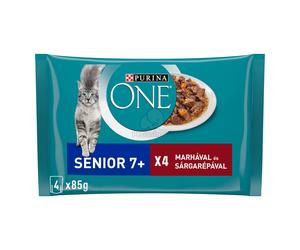 Purina One Senior 7+ bustine per gatti dai 7 anni in su 4 x 85 g