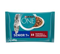 Purina ONE Senior 7+ cibo umido per gatti 4 x 85 g