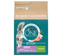 Purina ONE Sensitive Crocchette per gatti - Set %: 2 x 2,8 kg