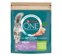 Purina One Sensitive crocchette per gatti con tacchino e riso 0,8 kg