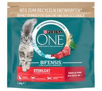 Prezzo speciale! Purina ONE Crocchette per gatto - 1,4 kg SterilCat con Manzo