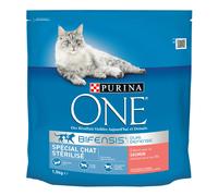 PURINA ONE Sterilized Salmone Crocchette per gatto - 1,5 kg