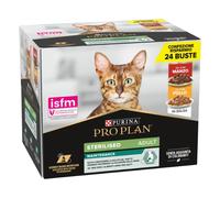 Purina Pro Plan Gatto Adult Sterilised Mix Pollo Manzo 24 Buste da 85 gr