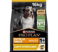 PURINA PRO PLAN All sizes All Sizes Adult Light Sterilised Agnello - 16 kg