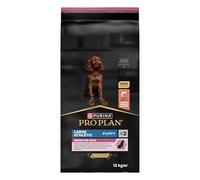 Purina Pro Plan | Cucciolo di morfotype Atletico | Pelle Sensibile | Alimento Secco per Pelli Sensibili | Formulato senza Grano | Promuove un pelo Sano e Brillante | Ricco di Salmone | Borsa | 12 Kg