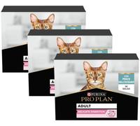 PURINA PRO PLAN Delicate Digestion Cat KIT RISPARMIO PESCE OCEANO 30X85G