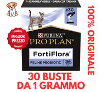 Purina Pro Plan Fortiflora Feline per Gatto confezione da 30 Buste da 1 grammo