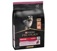 Purina Pro Plan Sensitive Skin Medium Puppy Crocchette Cane Salmone 3 kg - Croccantini per cani - 1° ORDINE? scegli lo sconto BZR5 / BZR20 + 200 punti fedeltà