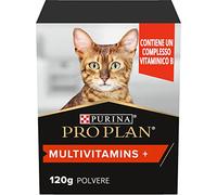 PURINA PRO PLAN Multivitamins + Supplement per Gatti Adulti in Polvere con Complesso Vitaminico B Confezione da 120g
