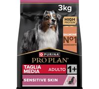 Purina Pro Plan Optiderma Medium Adult Crocchette Cani 4 Confezioni da 3 kg