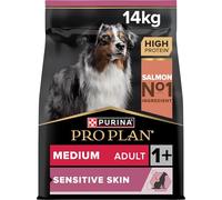 Purina Pro Plan Optiderma Medium Adult Crocchette per Cane con Salmone 14kg