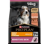 Purina Pro Plan Optiderma Medium e Large Adult 7+ Taglia Media/Grande Senior 7+