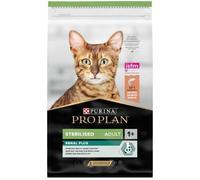 Purina Pro Plan Renal Plus Sterilised Adult 1+ con Salmone - 10 kg - Croccantini per gatti - 1° ORDINE? scegli lo sconto BZR5 / BZR20 + 200 punti fedeltà