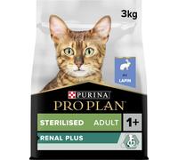 PURINA PRO PLAN Renal Plus, Crocchette Gatti Sterilizzati, Sacco da 3 kg | Crocc