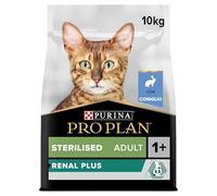 PURINA PRO PLAN Renal Plus Crocchette per Gatti Sterilizzati, Sacco da 10kg
