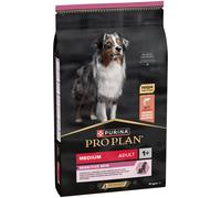 Purina Pro Plan Sensitive Skin Medium Adult Crocchette per Cane Salmone - 10 kg - Croccantini per cani - 1° ORDINE? scegli lo sconto BZR5 / BZR20 + 200 punti fedeltà