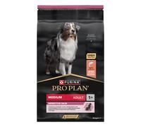 Purina Pro Plan Sensitive Skin Medium Adult Crocchette per Cane Salmone - 10 kg - Croccantini per cani - 1° ORDINE? scegli lo sconto BZR5 / BZR20 + 200 punti fedeltà