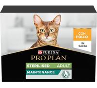 Purina Pro Plan Cat Adult Sterilised Maintenance Multipack 10x85g: Pollo