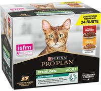 Purina Pro Plan Sterilised Cat Busta Multipack 24X85G MANZO E POLLO